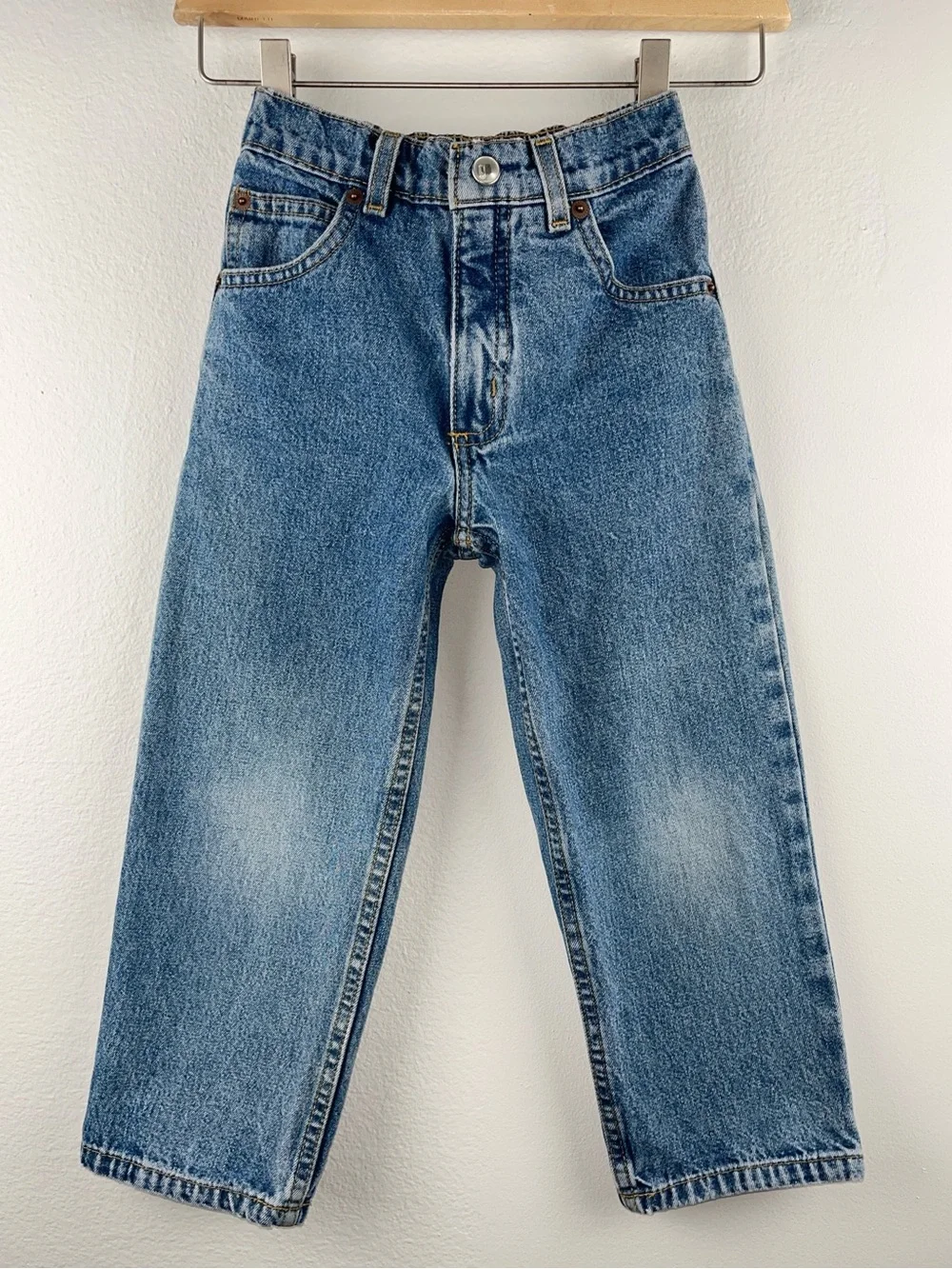 Gymboree 2001 Kids Classic Blue Denim Vintage Jeans Size 5 Years Y2K